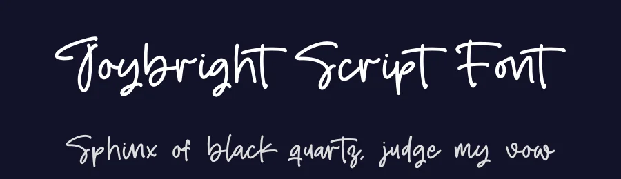 Joybright Script Font by Operatype.Co — Script Handwritten Font — thumbnail 2