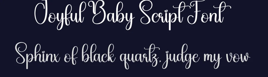 Joyful Baby Script Font by andikastudio — Script Handwritten Font — thumbnail 2