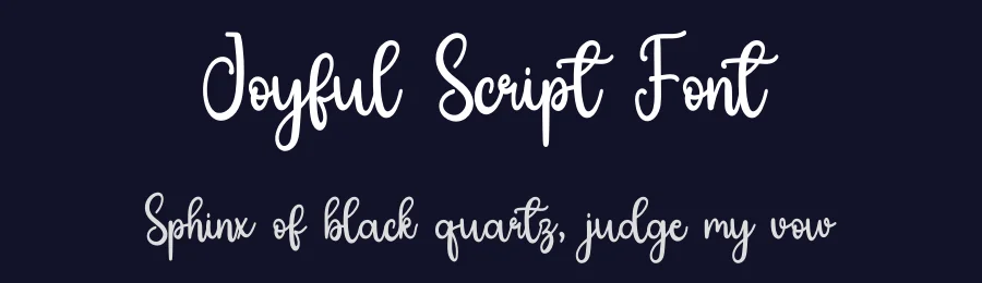 Joyful Script Font by inermediaSTUDIO — Script Handwritten Font — thumbnail 2