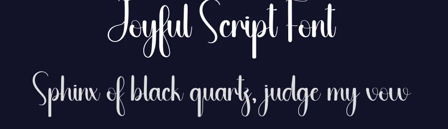 Joyful Script Font by andikastudio — Script Handwritten Font — thumbnail 2