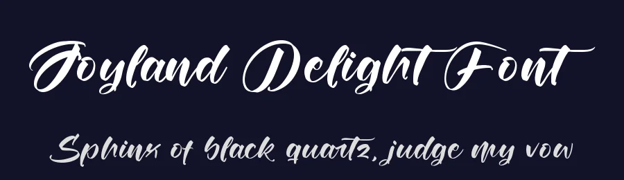 Joyland Delight Font by stylishtype.co — Script Handwritten Font — thumbnail 2