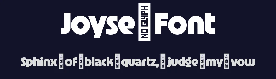 Joyse Font by Almarena — Sans Serif Font — thumbnail 2