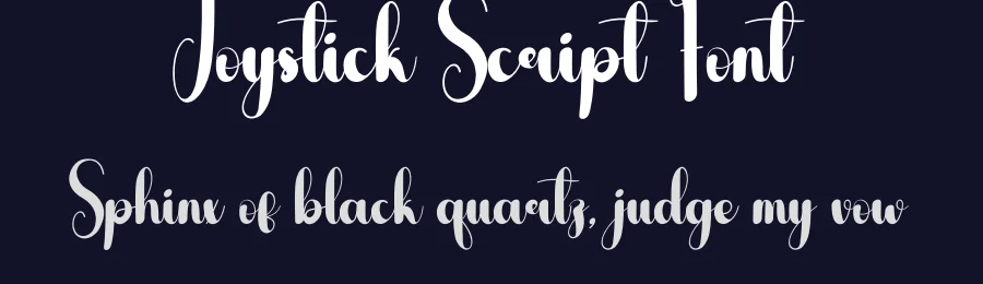 Joystick Script Font by andikastudio — Script Handwritten Font — thumbnail 2