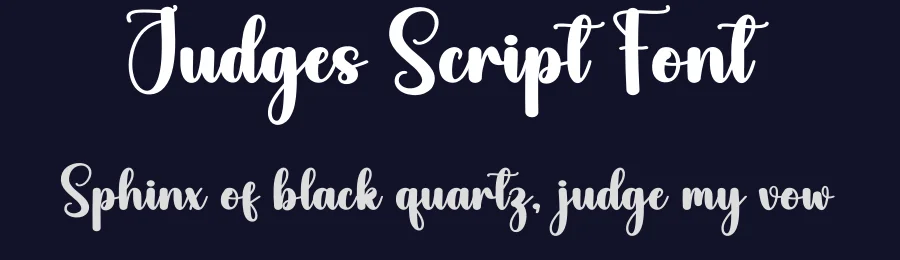 Judges Script Font by creativeletter — Script Handwritten Font — thumbnail 2