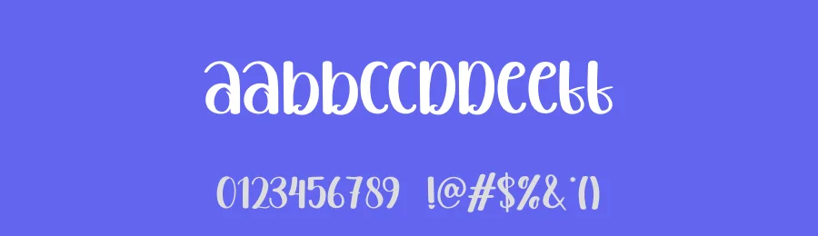 Juice Mango Display Font by creativeletter — Display Font — thumbnail 3