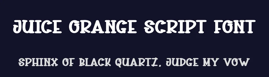 Juice Orange Script Font by andikastudio — Display Font — thumbnail 2