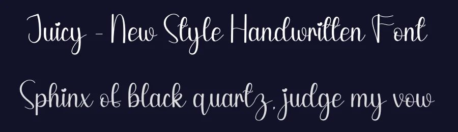 Juicy – New Style Handwritten Font by andikastudio — Script Handwritten Font — thumbnail 2