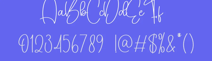 Juliantine – Clean Handwritten Font by creativeletter — Script Handwritten Font — thumbnail 3
