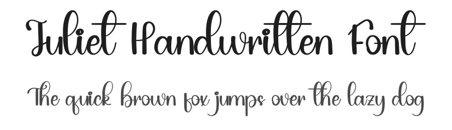 Juliet Handwritten Font by inermediaSTUDIO — Script Handwritten Font