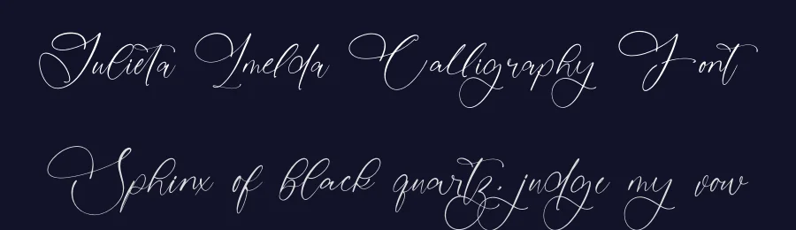 Julieta Imelda Calligraphy Font by stylishtype.co — Script Handwritten Font — thumbnail 2