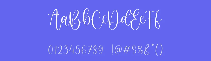 Juliette Garden Modern Calligraphy Font by balpirick — Script Handwritten Font — thumbnail 3