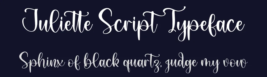 Juliette Script Typeface by letterfabric — Script Handwritten Font — thumbnail 2