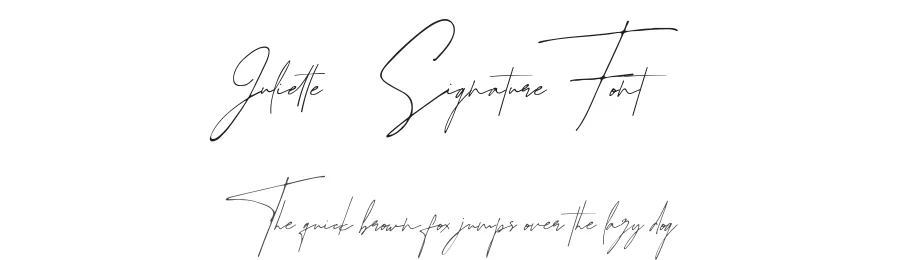 Juliette – Signature Font by Bluetype — Script Handwritten Font