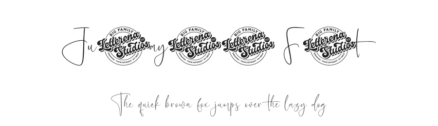 Jullayetas Font by letterenastudios — Script Handwritten Font