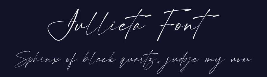 Jullieta Font by Rantautype — Script Handwritten Font — thumbnail 2