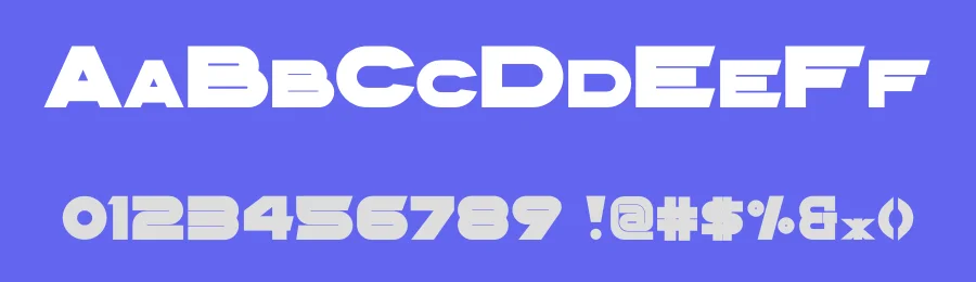 Jumbrotron Font by Ian Langley — Display Font — thumbnail 3