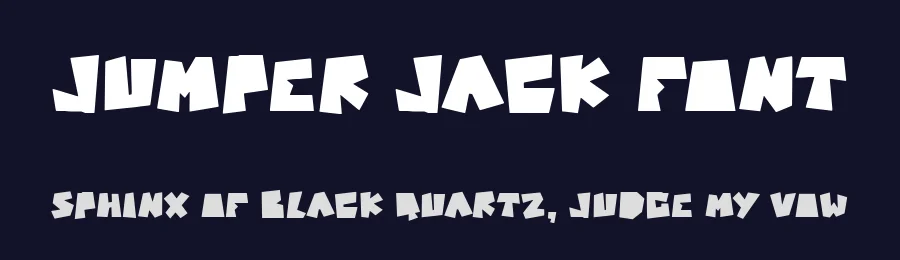 Jumper Jack Font by Timur type — Decorative Font — thumbnail 2