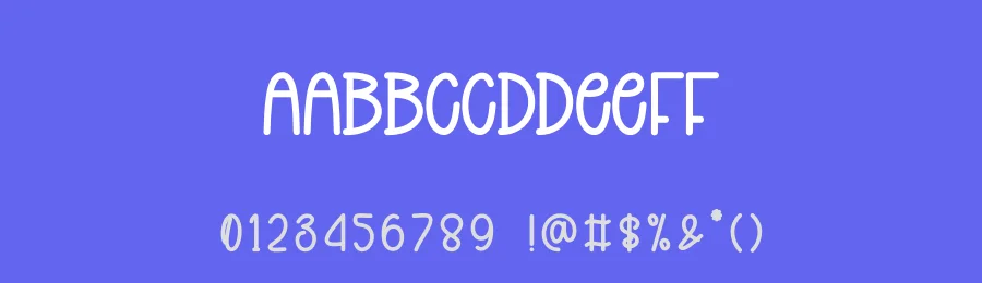 Jumping Rainbow Handmade Font by andikastudio — Display Font — thumbnail 3