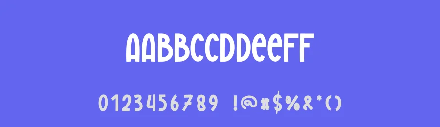 Jumping Rainbow Playful Font by andikastudio — Display Font — thumbnail 3
