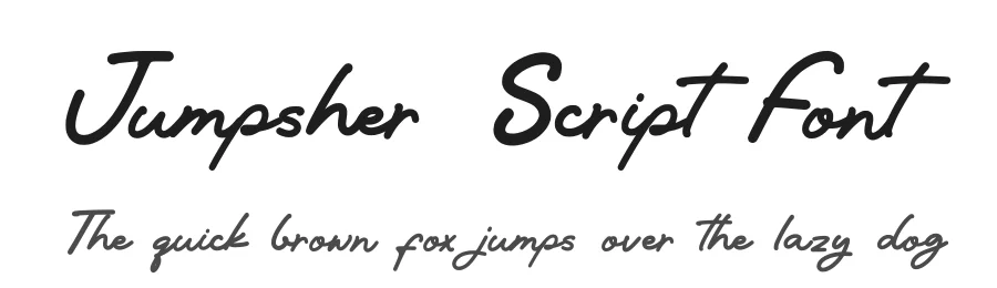 Jumpsher Script Font by enxyclo — Decorative Font
