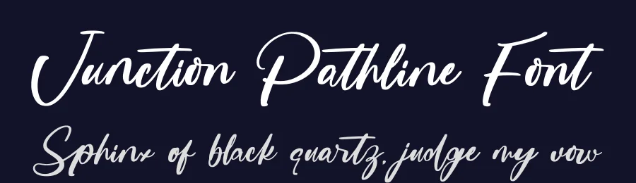 Junction Pathline Font by letterenastudios — Script Handwritten Font — thumbnail 2