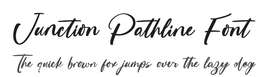 Junction Pathline Font by letterenastudios — Script Handwritten Font
