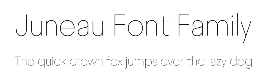 Juneau Font Family by Philipp Neumeyer — Sans Serif Font