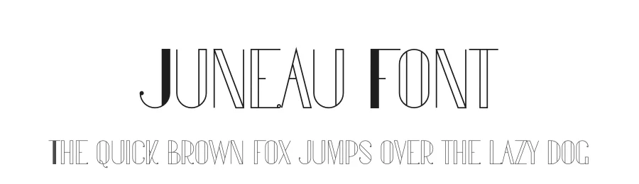 Juneau Font by vpcreativeshop — Display Font