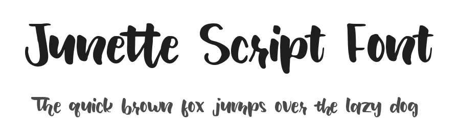 Junette Script Font by Mesinitik Studio β Script Handwritten Font