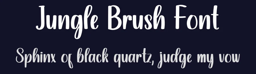Jungle Brush Font by inermediaSTUDIO — Script Handwritten Font — thumbnail 2