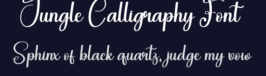 Jungle Calligraphy Font by andikastudio — Script Handwritten Font — thumbnail 2