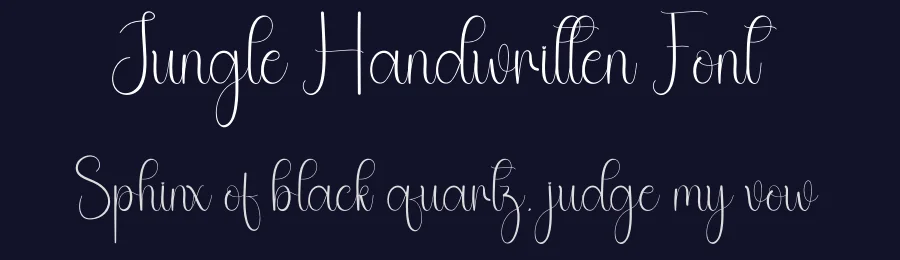 Jungle Handwritten Font by andikastudio — Script Handwritten Font — thumbnail 2