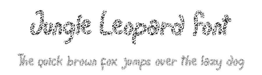 Jungle Leopard Font by Yoga Letter — Display Font