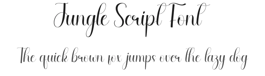 Jungle Script Font by andikastudio — Script Handwritten Font