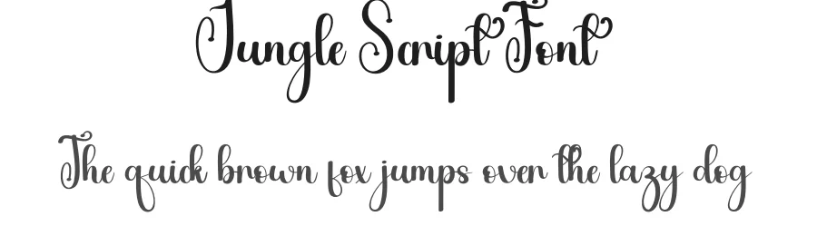 Jungle Script Font by andikastudio — Script Handwritten Font