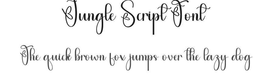 Jungle Script Font by andikastudio — Script Handwritten Font