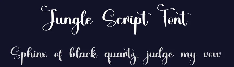 Jungle Script Font by ade gilang — Script Handwritten Font — thumbnail 2