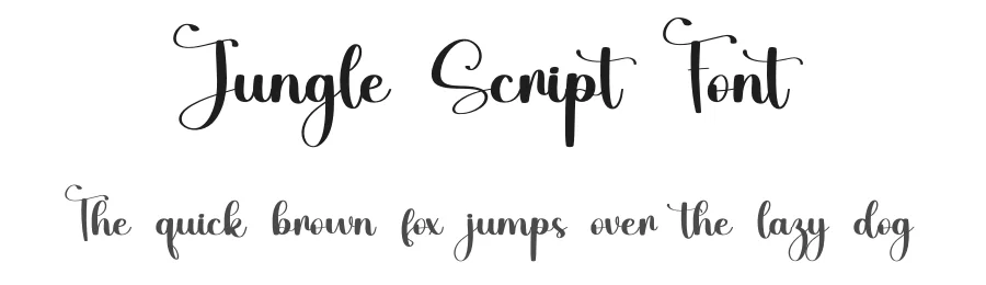 Jungle Script Font by ade gilang β Script Handwritten Font