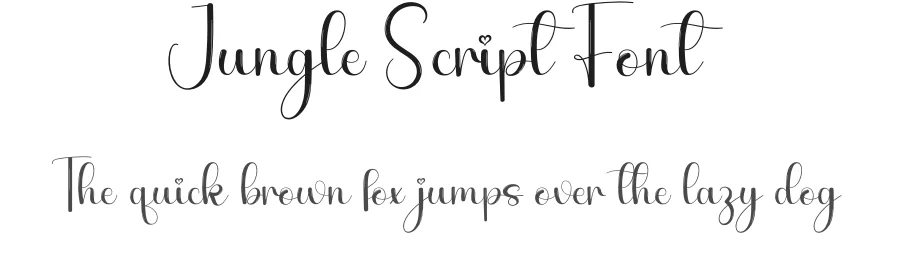 Jungle Script Font by andikastudio — Script Handwritten Font