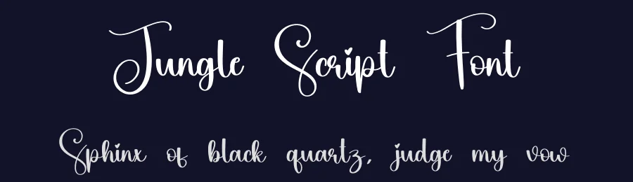 Jungle Script Font by creativeletter — Script Handwritten Font — thumbnail 2