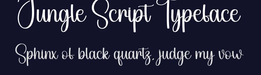 Jungle Script Typeface by creativeletter — Script Handwritten Font — thumbnail 2