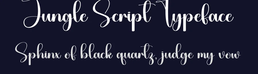 Jungle Script Typeface by Berkah Shop — Script Handwritten Font — thumbnail 2