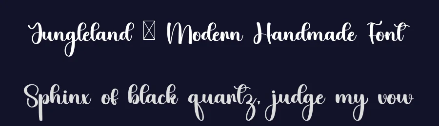 Jungleland – Modern Handmade Font by inermediaSTUDIO — Script Handwritten Font — thumbnail 2