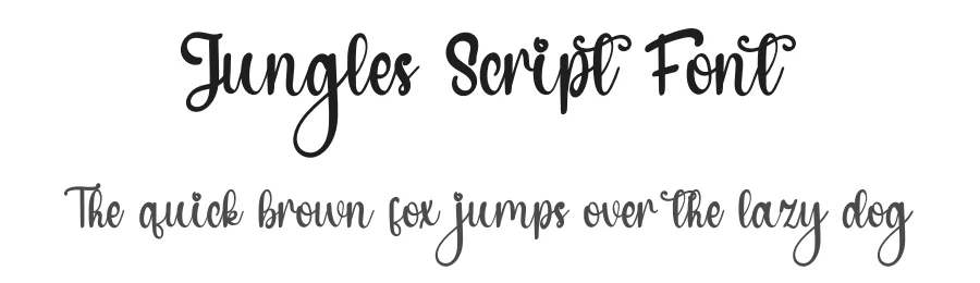 Jungles Script Font by inermediaSTUDIO — Script Handwritten Font