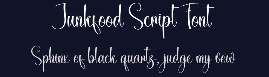 Junkfood Script Font by creativeletter — Script Handwritten Font — thumbnail 2