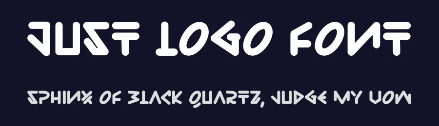 Just Logo Font by Letterafa Studio — Display Font — thumbnail 2