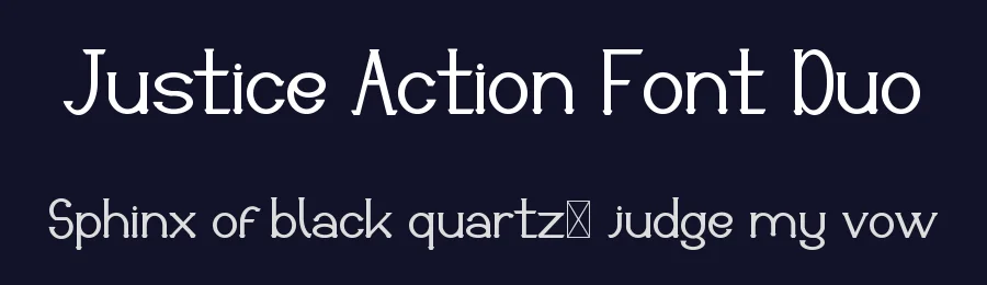 Justice Action Font Duo by edricstudio — Script Handwritten Font — thumbnail 2