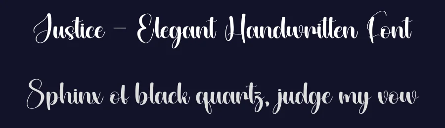 Justice – Elegant Handwritten Font by andikastudio — Script Handwritten Font — thumbnail 2