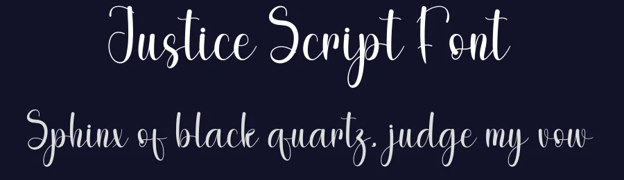 Justice Script Font by freshtypeink — Script Handwritten Font — thumbnail 2
