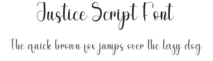 Justice Script Font by freshtypeink — Script Handwritten Font